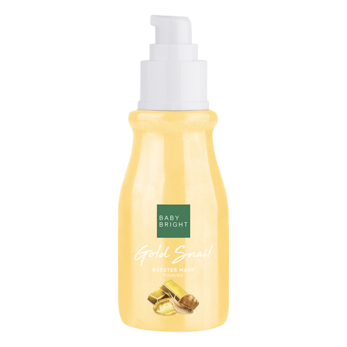 قناع معزز بالحلزون الذهبي لشد البشرة من بيبي برايت...