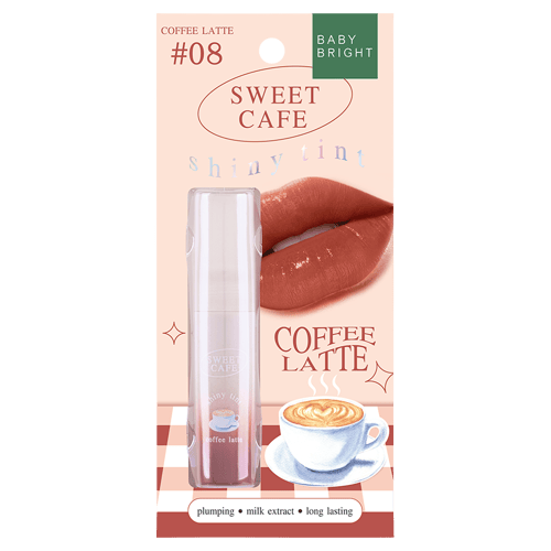 تنت شفاه سويت كافي لاتية من بيبي برايت -08