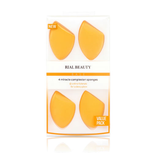 اسفنجة مكياج ميركل من ريال بيوتي- 4 قطع