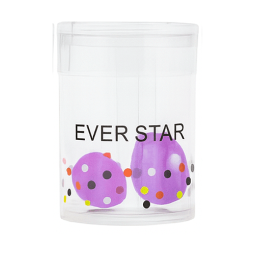 اسفنجة مكياج ميني بف فيشال باودر من ايفر ستار - قط...