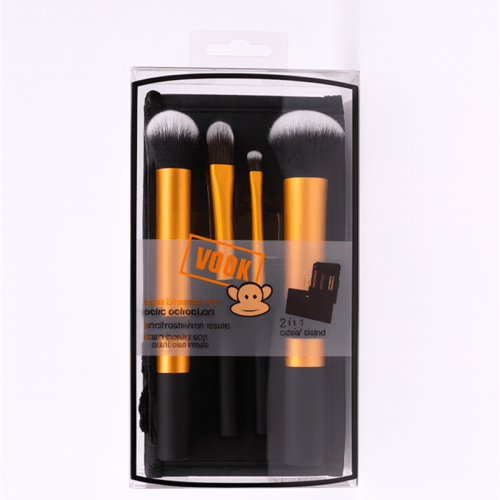 مجموعة فرش المكياج الأساسية من فوكس- 4 فرش