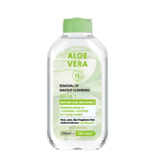 مزيل مكياج 6 بيوتي - بخلاصة الألوفيرا
