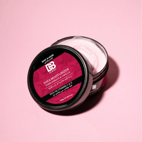 مرطب شيا بالرمان والفانيلا للجسم واليدين من دكتور...