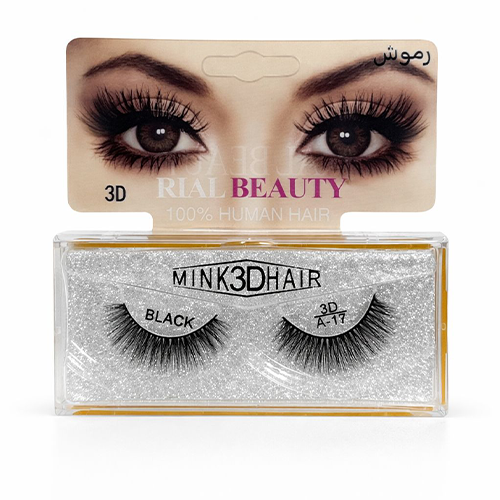 رموش ريال بيوتي ثلاثية الأبعاد 3D مينك – A17