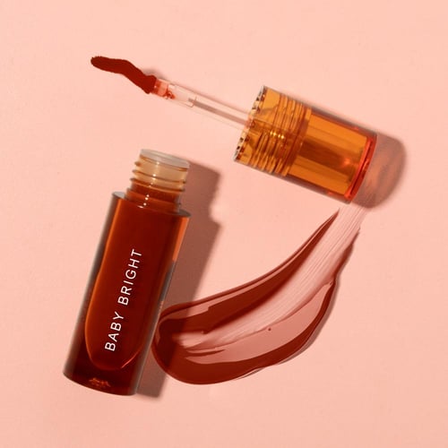 تنت للشفاه والخدود خوخي لامع من بيبي برايت3