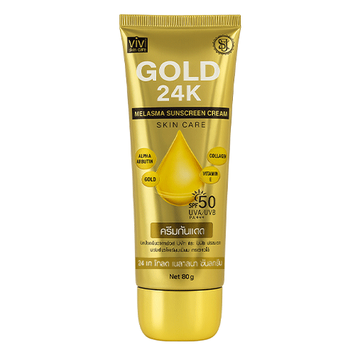 كريم GOLD 24K لعلاج الكلف والتصبغات – واقي شمس وتف...