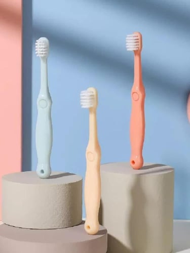 فرشاة الأطفال من ايلفا - ناعمة جدا-3قطع