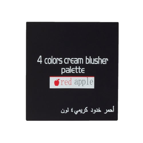 مجموعة بلاشر احمر الخدودكريمي من رد ابل