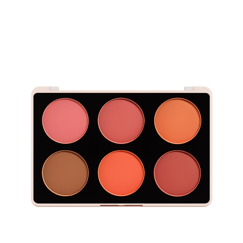 مجموعة بلاشر أحمر خدود بلوم من 6بيوتي