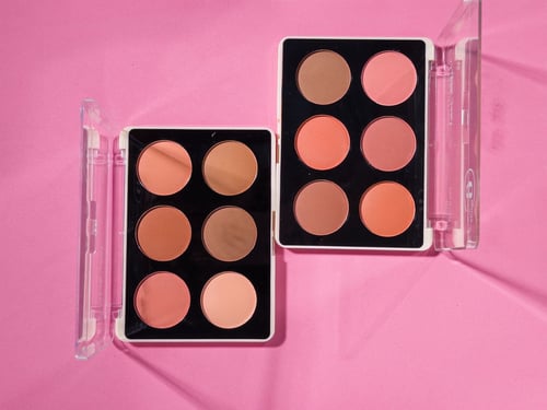 مجموعة بلاشر أحمر خدود بلوم من 6بيوتي