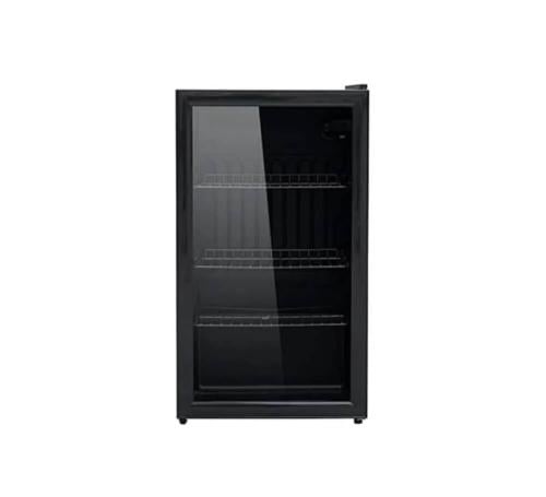 ثلاجة عرض ستار هوم 73 لتر زجاجي اسود - SHRSH73