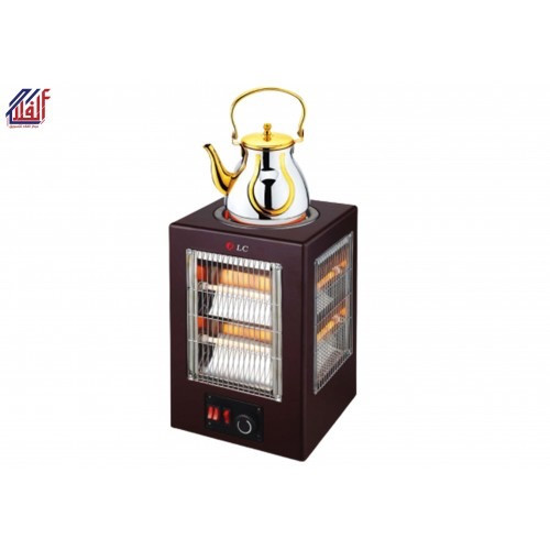 دفايه مربع مع سخان حلزوني DLC5842