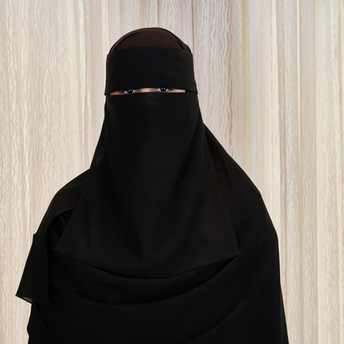 نقاب ملكي بطبقة على العين - مقاس الطول 15 انش (مقا...