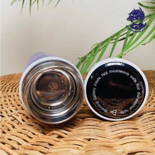 زمزمية ذكية مع اضاءة LED للحرارة