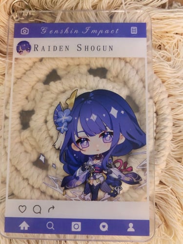 ميدالية بطاقة اكريليك