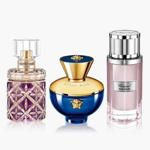 مجموعة مسك وورد - 3 قطع