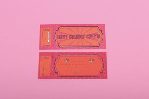 بطاقة إهداء(HAPPY BIRTHDAY SWEETIE)