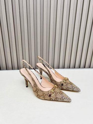 Gucci heels with Crystal
