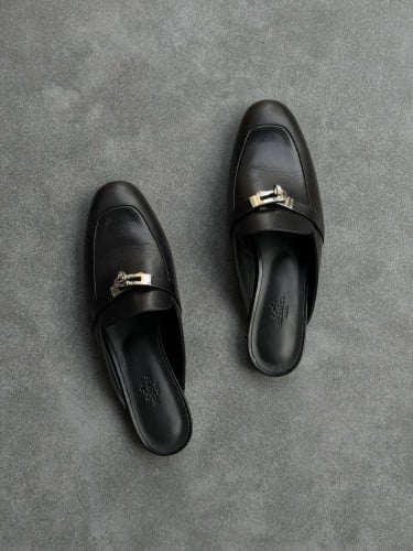 صندل هيرماز - أسود