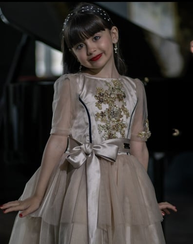 فستان بيج بتطريز