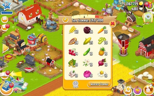 مزرعه مستوى 80 حظيره (4000) | هاي داي