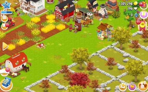 مزرعة ادوات ارض مستوى 50 حظيرتها (3000) هاي داي