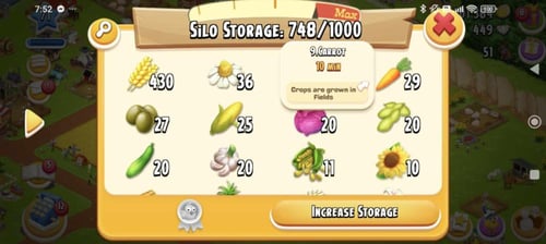 مزرعه مستوى 70 حظيرتها (3000) هاي داي