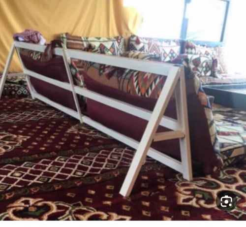 تكاية حديد للظهر تثبيت الجلسات الارضية(مترين)