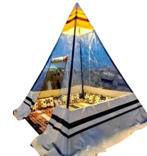 خيمة هرمية مقاس 4*4 بدون فرش