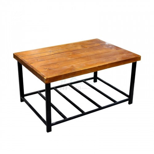 طاولة وسط حديد أسود