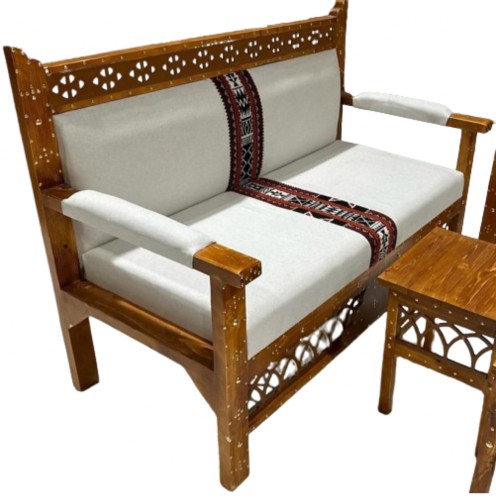 كرسي ثنائي تراثي بكلفة سدو