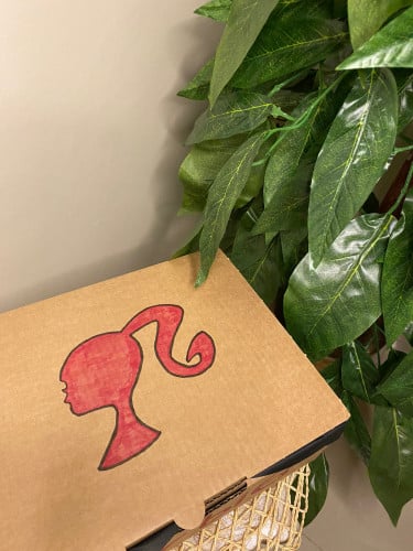 رسم على البوكس باربي