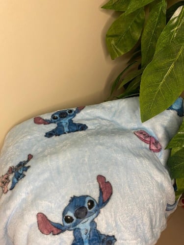 مخدة وبطانية ستيتش