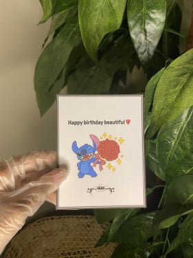 اضافه كرت ميلاد على الطلب