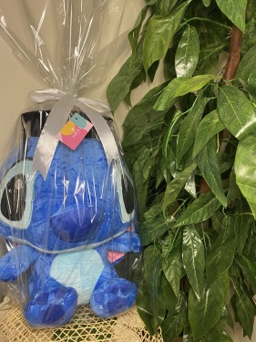 ستيتش كبير مع قبعة تخرج