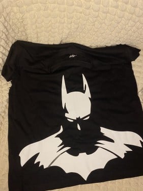تيشيرت باتمان طباعة من الخلف