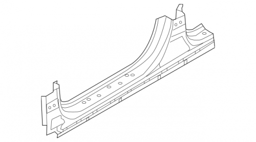 سمكة هونداي سوناتا 2017-2018 اصلي جهة وحدة
