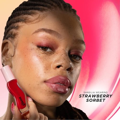 Gisou Honey Infused Hydrating Lip Oil - Strawberry...