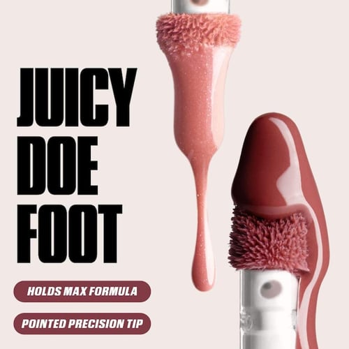 HUDA BEAUTY Faux Filler Shiny Non-Sticky Lip Gloss...