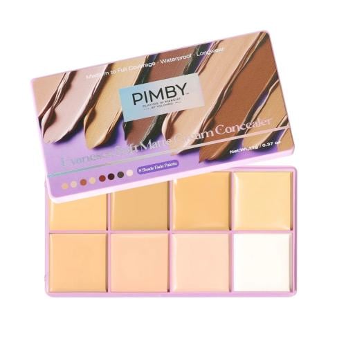 Evanesce Soft Matte Cream Concealer 8-Shade Fade P...