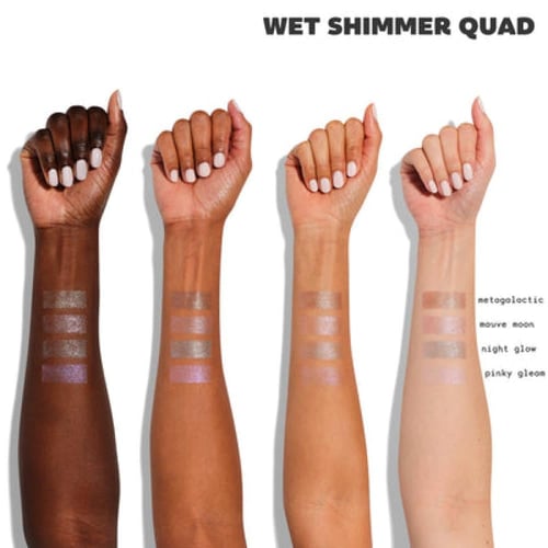 KYLIE COSMETICS wet shimmer quad - cosmic 2.0