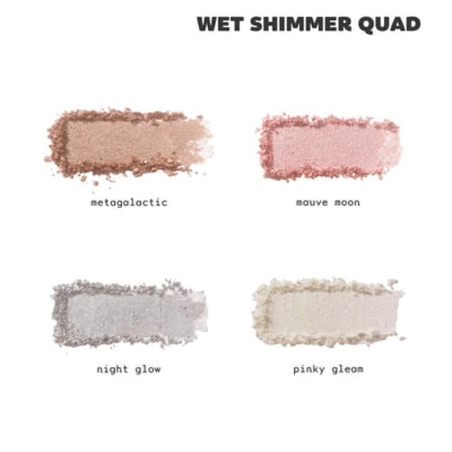 KYLIE COSMETICS wet shimmer quad - cosmic 2.0