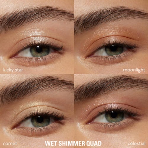 KYLIE Cosmetics wet shimmer quad