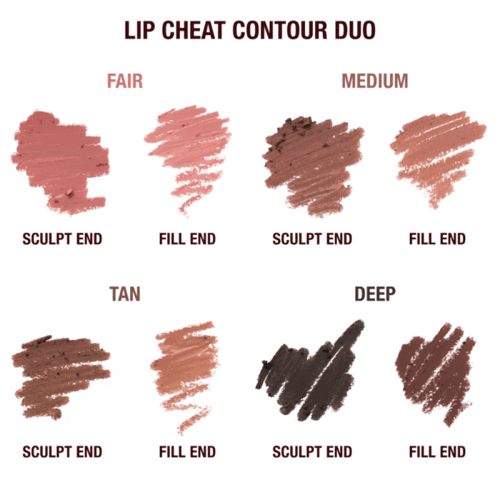 Charlotte Tilbury Super Nudes Lip Cheat Contour Du...