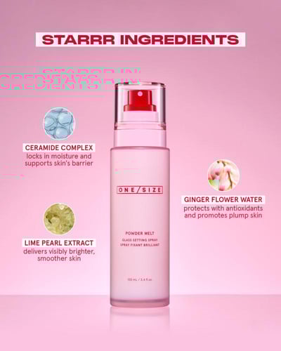 ONE SIZE POWDER MELT GLASS SETTING SPRAY