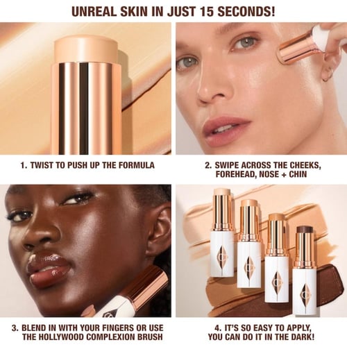Charlotte Tilbury Unreal Skin Sheer Glow Tint Hydr...