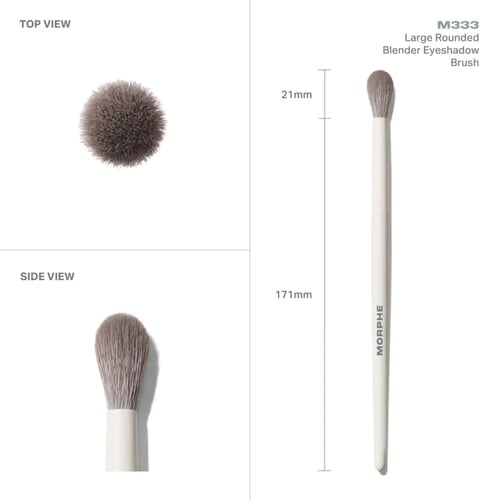 MORPHE M333 LARGE ROUNDED BLENDER EYESHADOW BRUSH