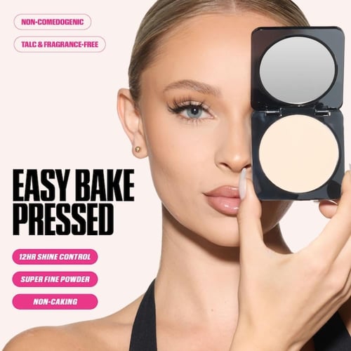 HUDA BEAUTY Easy Bake Airbrush Matte Pressed Setti...