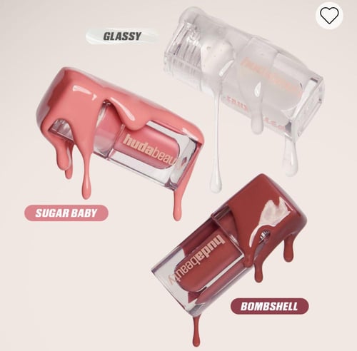 Huda beauty Glossiest Gloss Trio