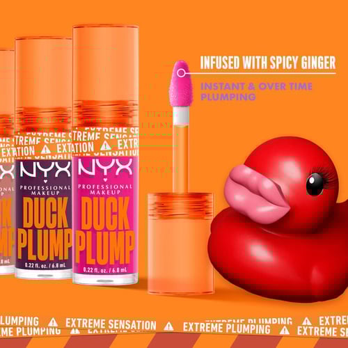 NYX Duck Plump Lip Plumping Gloss - Clearly Spicy
